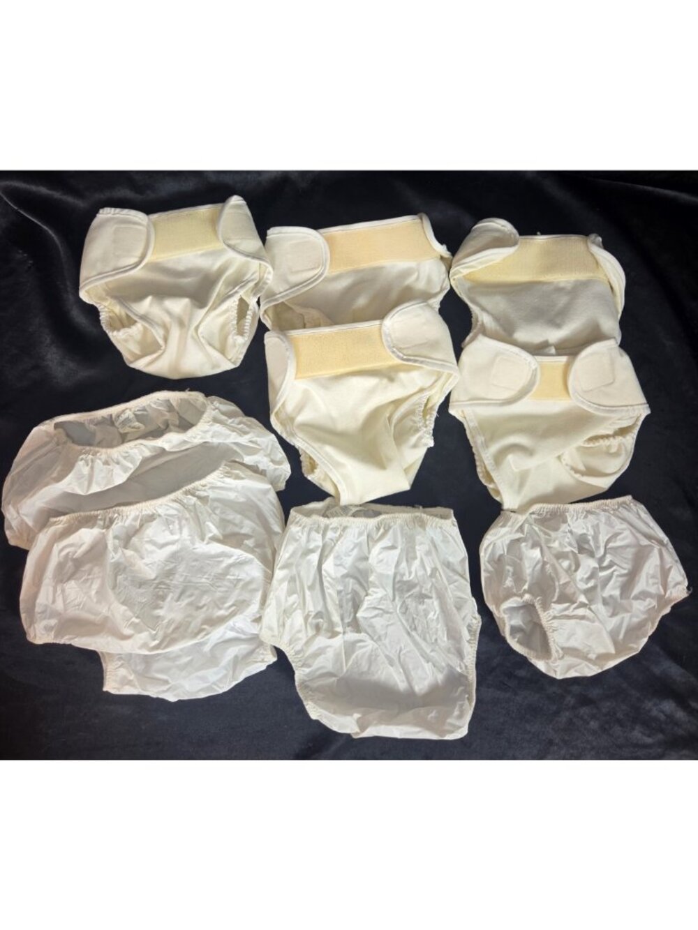 Lot of 4 Potty Training Pants & 4 Gerber Waterproof Covers 16-21 lbs Toddler